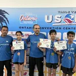 Fremont Table Tennis Academy Coaches and Students