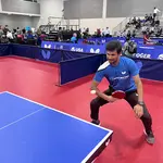 Adult student Abilash in his first major tournament!