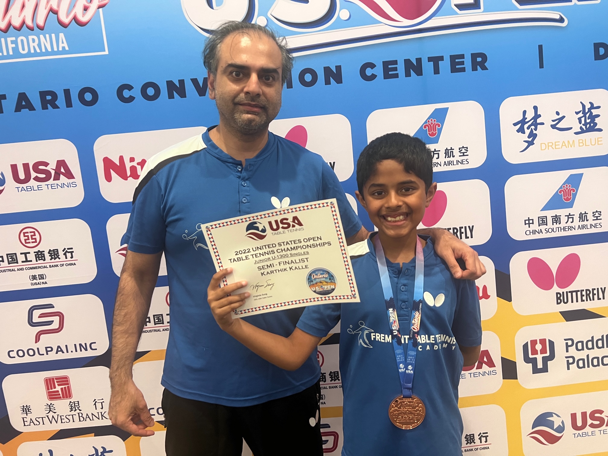 Comeback Kid Karthik Kalle is the Youngest US Open Male Singles Medalist
