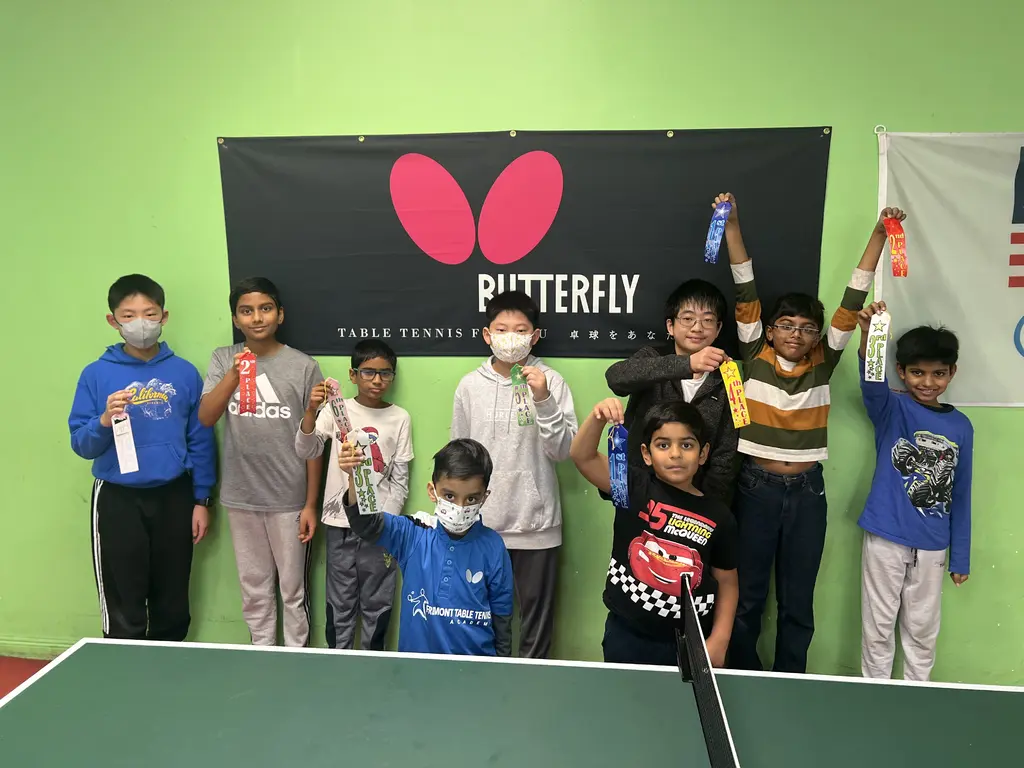 Close of Fremont Winter Ping Pong Camp!
