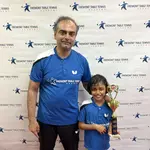 Ria Chatterjee won 1st in Juniors 8 Years!