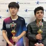Andy Li won 1st and Rohan Bubna 2nd in juniors 14 years!