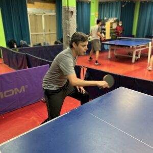 Adult Table Tennis Lessons with Group Adult Training at Fremont Table Tennis Academy