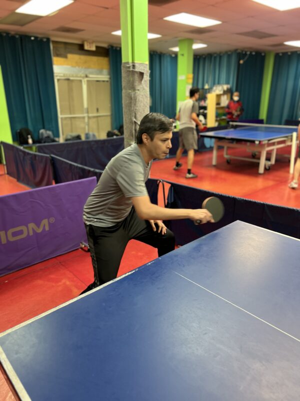 Adult Table Tennis Lessons with Group Adult Training at Fremont Table Tennis Academy