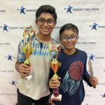 Friends Siddanth (right) won 1st and Ashrith won 2nd!