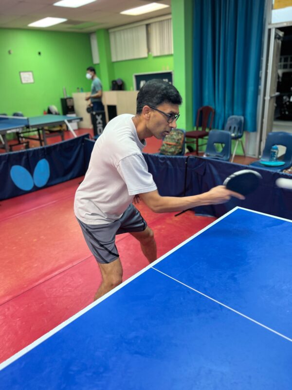 Adult Table Tennis Lessons at Fremont Table Tennis Academy