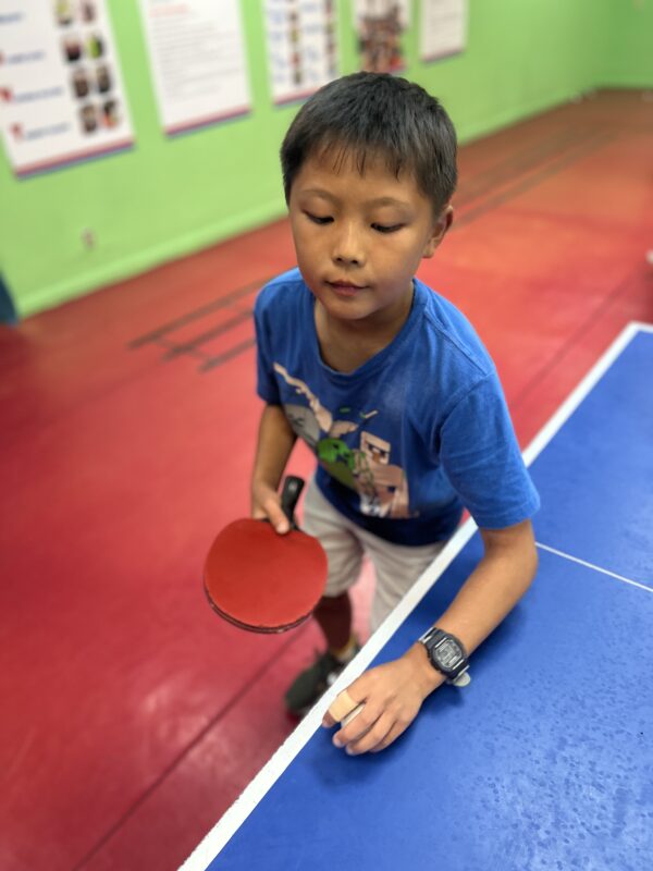 Junior Program at Fremont Table Tennis Academy