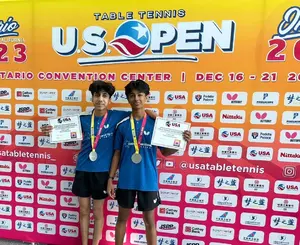 Tanishq Dhavali and Rohan Bubna win silver and were "oh so close" to gold!