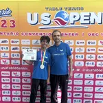 Tanishq wins silver with his coach Shashin