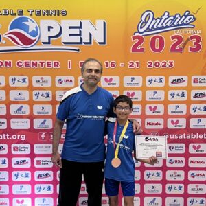 11-year Rayan Chatterjee wins bronze in his first major tournament!