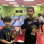Atharva won 1st and Anchit 2nd in a nail-biting final of Under 400!