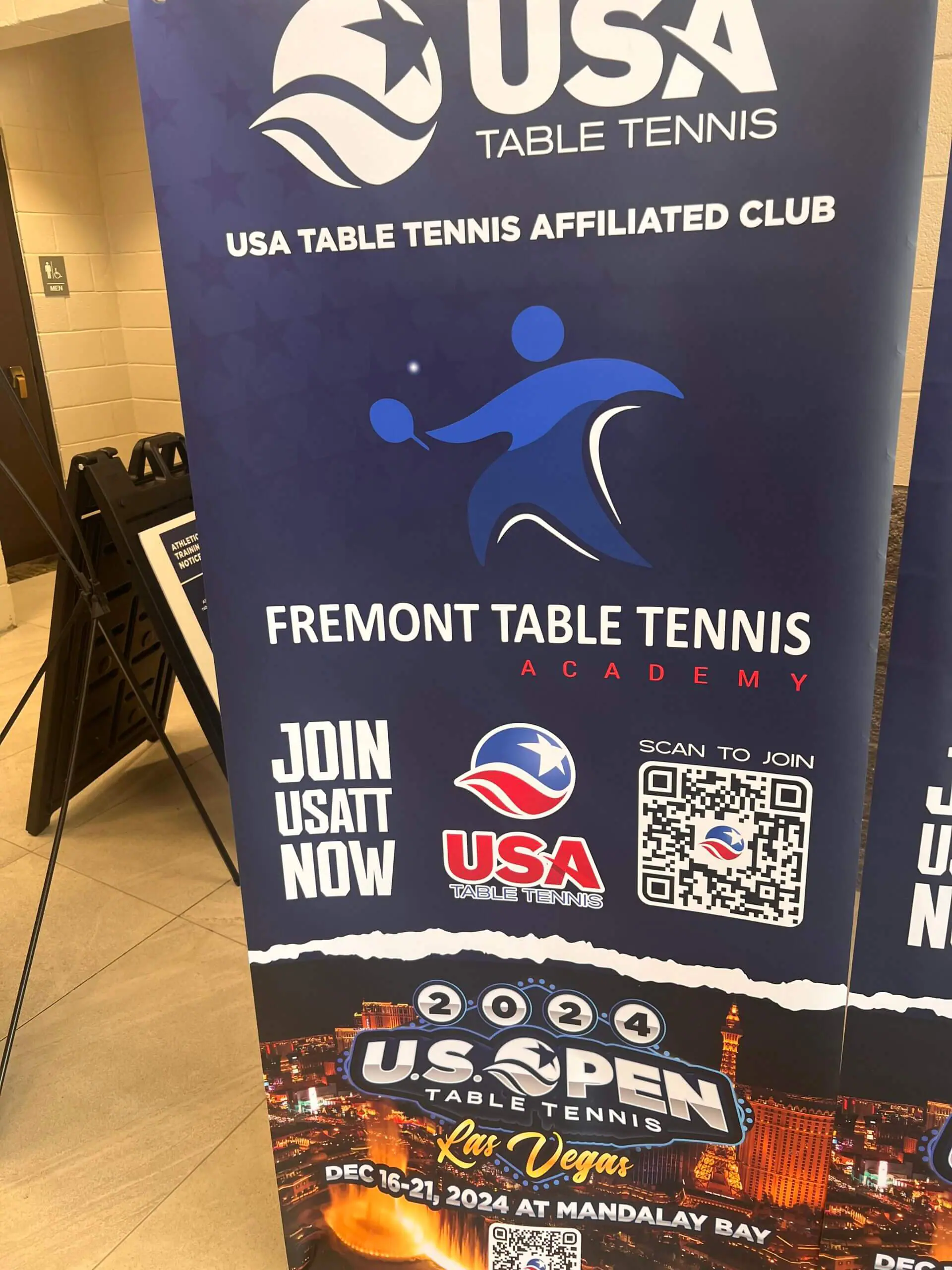 Fremont Table Tennis Academy banner