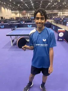 Anchit moments after winning gold!