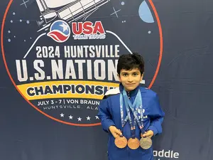 3-time medalist Atharva!