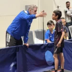 Advik Krishna getting coaching