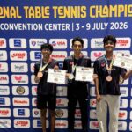 Anchit Nayak won silver and Raghav and Siddanth won bronze