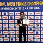 Anchit Nayak with his silver