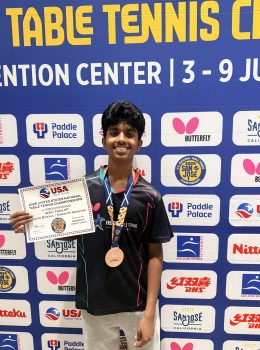 Champions in Training Program at Fremont Table Tennis Academy