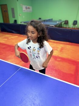Junior Ping Pong Program